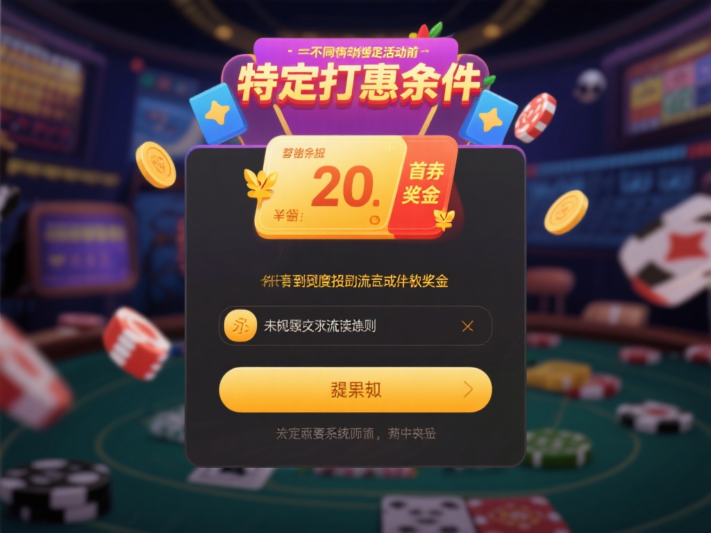 不同的活动可能附带特定的提款条件，比如需要达到一定